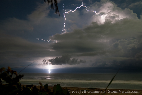 lightning on the Gulf